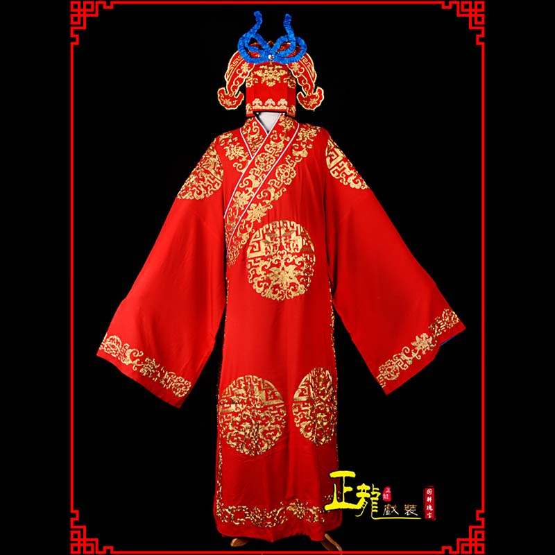 镇赉武生服装软绉全金武生衣